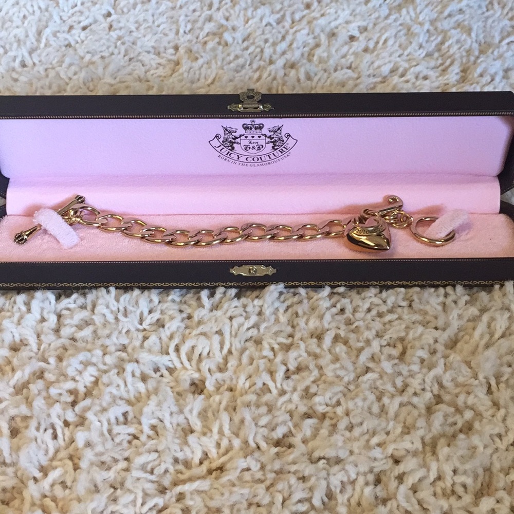 Juicy Couture Gold Charm bracelet